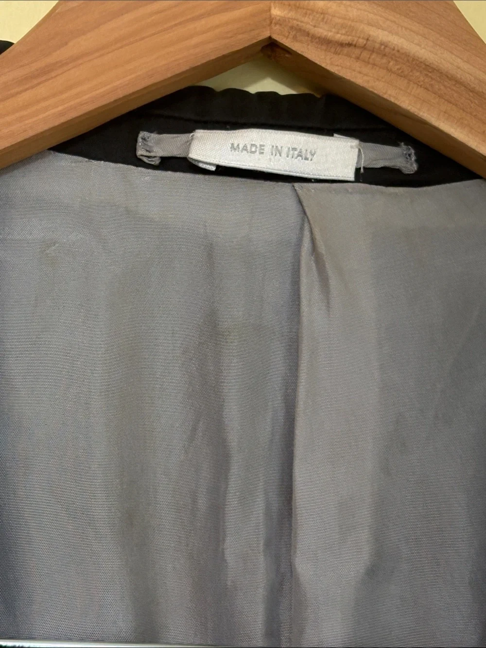 Jil Sander | Black Tailor Made Two-Button Made in Italy Blazer 48 IT/EU 38 US